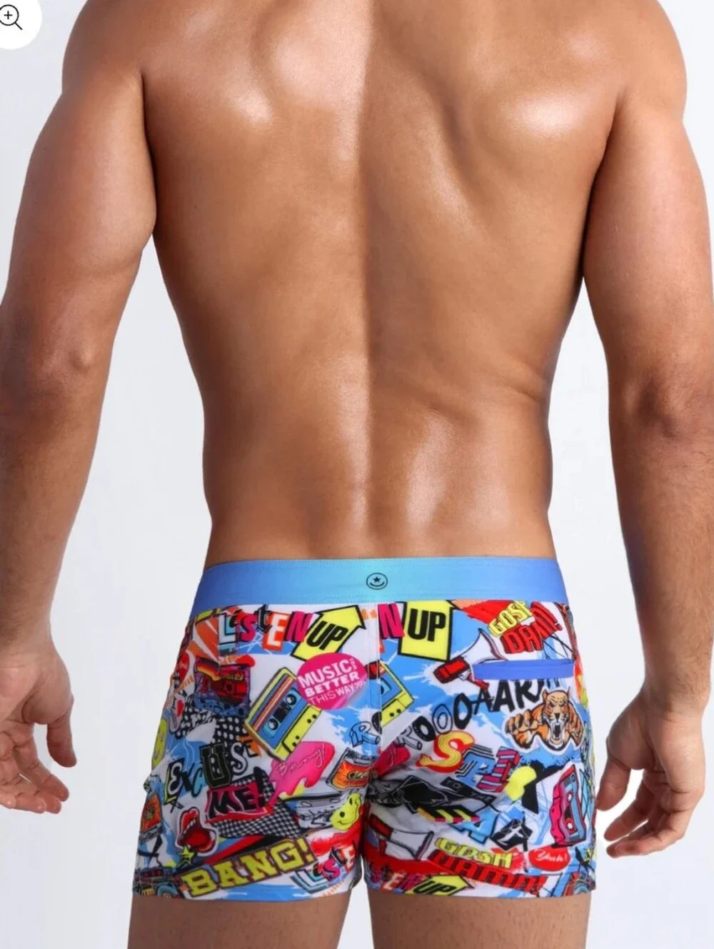 Bang Miami SUPER POP Beach Shorts 3.5